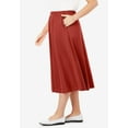 thumbnail image 3 of Woman Within Plus Size 7-Day Knit A-Line Skirt, 3 of 4