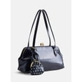 thumbnail image 3 of Free Assembly Women’s Shoulder Bag with Bag Charm, Black, 3 of 6