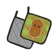 thumbnail image 2 of Christmas Gingerbread Man Pair of Pot Holders, 2 of 3