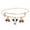 F, variant on Dengmore Bracelets Christmas Bracelet Girls Holiday Bell Santa Expandable Crystal Bracelet Jewelry For Women