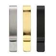 thumbnail image 1 of Clip para Dinero Acero Inoxidable Metal 3 Piezas Clip para Billetes Clip para Collar (8*48 Cepillado), 1 of 7