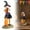A, variant on Clearance Desktop Ornament under $10,Bewitching Halloween Witch Doll Statue Decorative Tabletop Figurine Resin Home Desktop Decor
