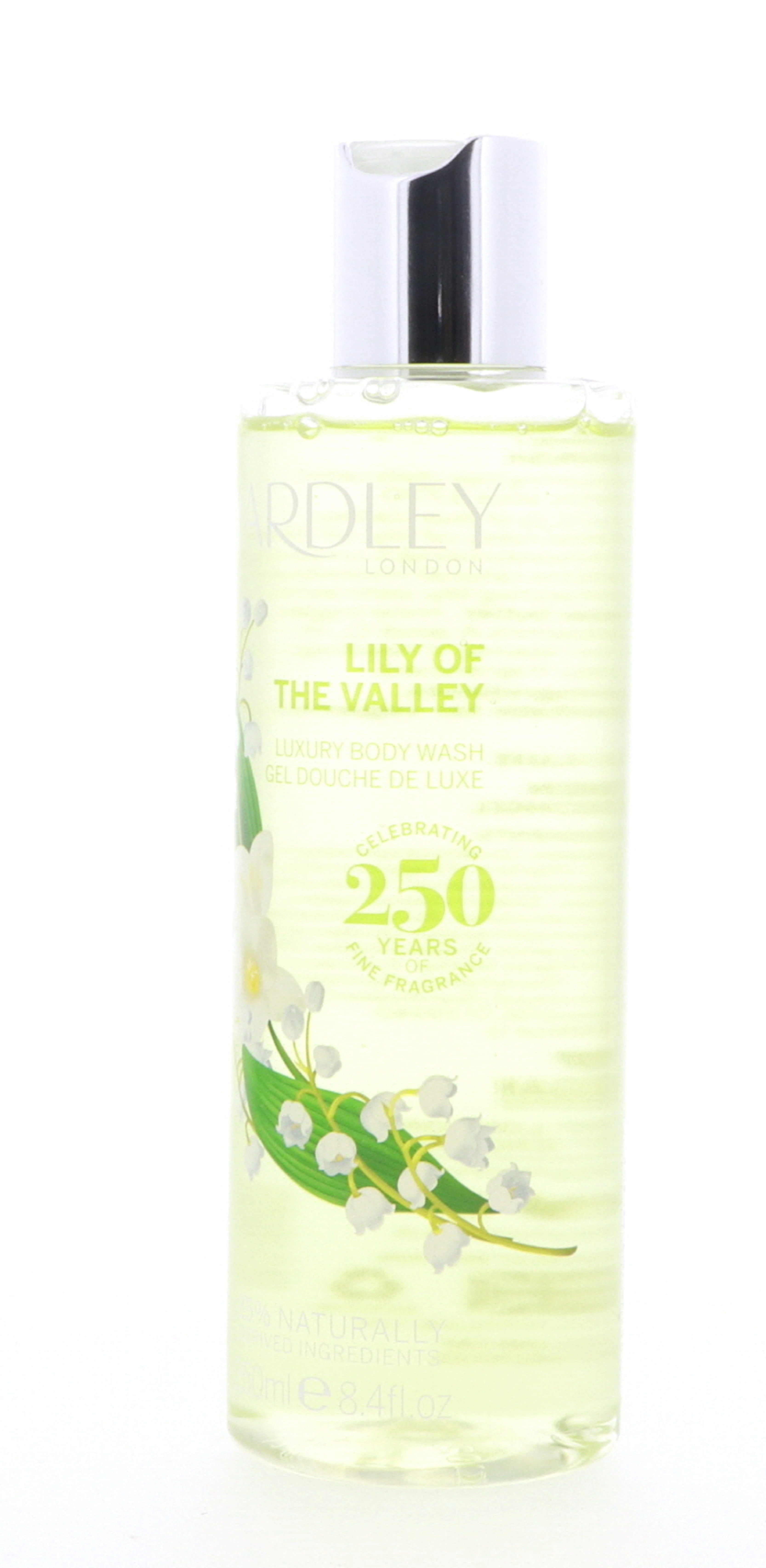 Yardley Lily of the Valley Luxury Body Wash, 8.4 oz 2 Pack