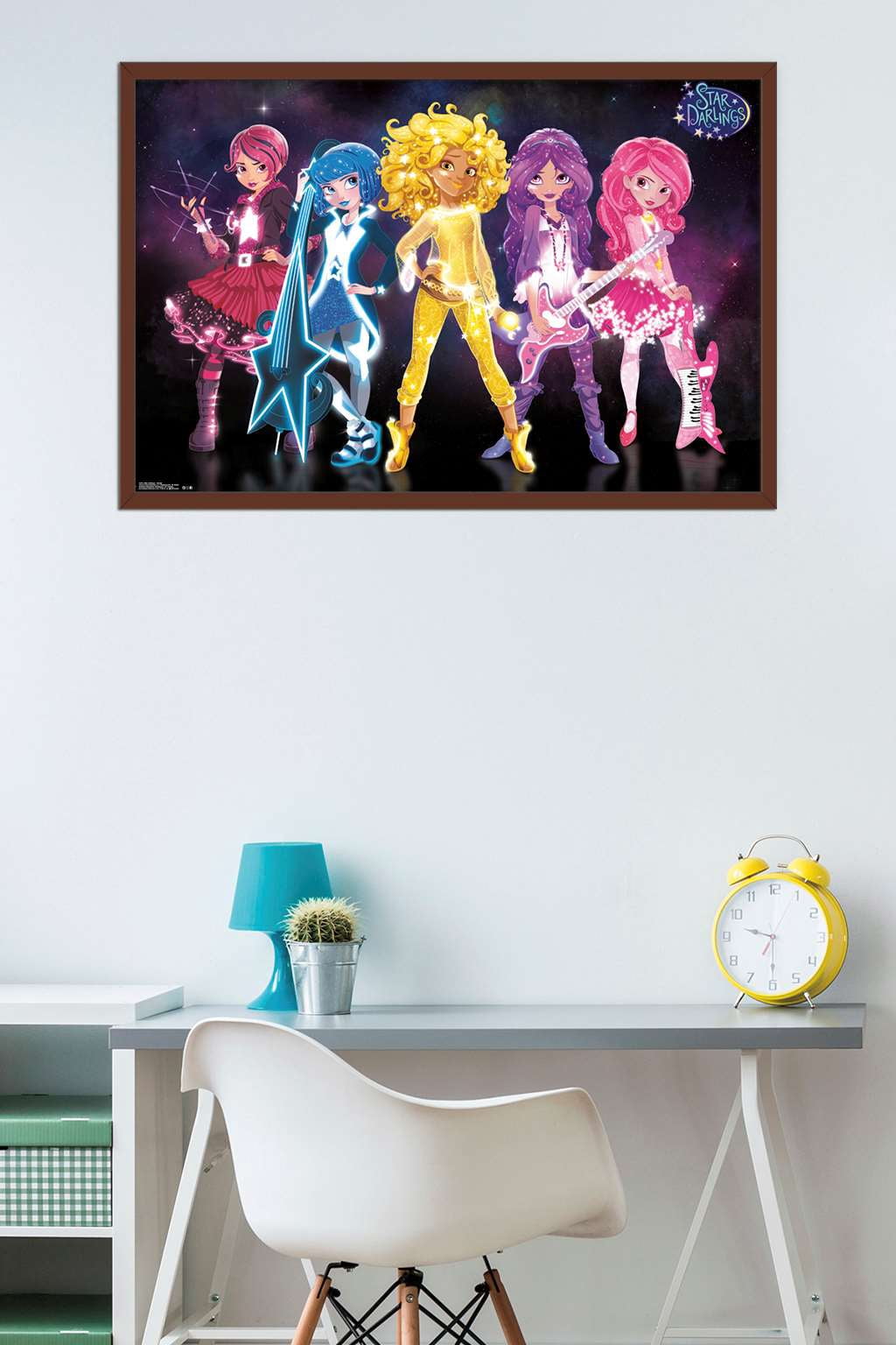Disney Star Darlings - Group Wall Poster, 22.375" x 34", Framed