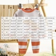 thumbnail image 3 of KPOPLK Toddler Baby Boy Fall Winter Outfits Dinoasur Print Tee Shirt Casual Pants 2Pcs Clothes Set for 3 6 9 12 18 Months 2T 3T Orange Size 2-3 Years, 3 of 4
