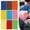 Multicolor, variant on 9 Pack Spiral Memo Pads, Top Wire Bound, 3"x 5" Pocket Notepad, College Ruled Note Pads,Small Notebook, Pocket Notebook ,50 Sheets/Pack, Assorted Primary Colors