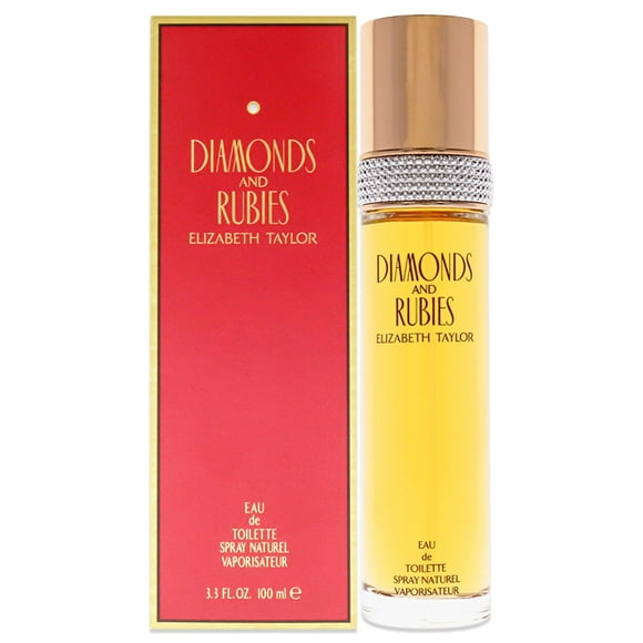 Diamonds and Rubies by Elizabeth Taylor for Women - 3.3 oz EDT Spray