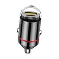thumbnail image 2 of Cargador rápido para coche compacto de 1,1 x 1 x 1 pulgada, accesorios para automóviles, resistente a los arañazos Estilo I, 2 of 9