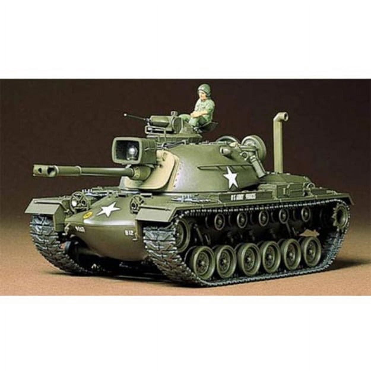 Tamiya USA TAM35120 1/35 US M48A3 Patton Tank Plastic Model