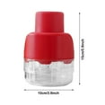 thumbnail image 3 of Pichet à Cerises Pichet à Cerises Portable Pichet à Cerises Libération Rapide Type Poussoir pour Cuisine (Rouge), 3 of 7