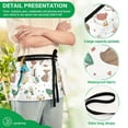 thumbnail image 6 of Cute Ducks with Hat Server Apron with 3 Pockets Waterproof Waitress Waist Short Apron for Man Woman 12 Inches, 6 of 7