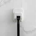 thumbnail image 5 of HEVIRGO Shaver Holder Wall Mounted Strong Stickiness PS Bathroom Wall Hooks Razor Holder for Home White PS, 5 of 8