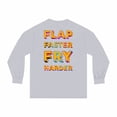 thumbnail image 2 of Strange & Cozy Fries Fly Hummingbird, Cotton Blend, S-3XL Long Sleeve Tee, 2 of 4