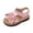 Pink, variant on Ymyiu Girl Sandals Infant Baby Girls Sandals Summer Leather Bowknot Soft Anti-Slip Rubber Sole Toddler Walkers Shoes Size 4.5 (Pink,Toddler 4.5)