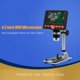 thumbnail image 4 of Microscopio de video Wifi 1080P de 4.3 pulgadas 1000X, microscopio y telescopio con soporte Abanopi Microscopio, 4 of 7