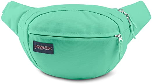 teal fanny pack