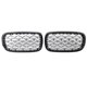 thumbnail image 1 of Parrilla delantera Macarena para X5 F15 51117294486 51117294485 51137316061 Negro y Plata, 1 of 8