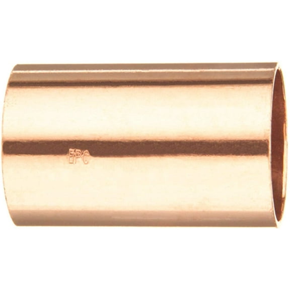 Elkhart Copper Coupling Fitting - Without Stop - 1 In