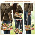 thumbnail image 4 of FORMRS Womens Shoulder Bag with Chain Strap Clutch Purse Cute Tote Handbag, Colorful Cat, 4 of 7