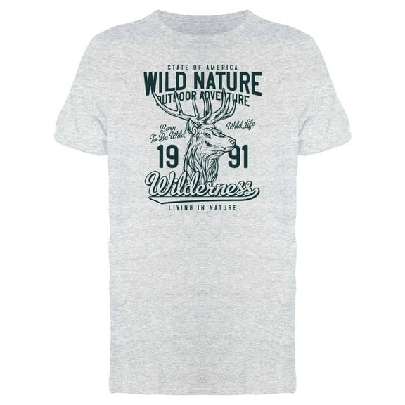 Wild Nature Wilderness Tee Men's -Image by Shutterstock