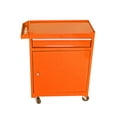 thumbnail image 5 of Aukfa 2 in 1 Steel Rolling Tool Box & Cabinet On Wheels, 5-drawer, Orange, 5 of 10