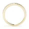 thumbnail image 2 of Wedding Band 0.17 CT FG/VVS1 Round Diamond Wedding Band In 10K Yellow Gold, 2 of 2