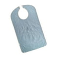 thumbnail image 4 of Adult Bibs, Mealtime Clothes Protector Disability Aid Super Absorbent Daily Living Aids Water Apron Dining Bibs for Men Elderly , Blue, 30.71x17.72in, 4 of 10