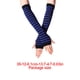 thumbnail image 5 of Bearachild 1 par de guantes largos sin dedos Delicado estilo simple Cálido Tejido artesanal Cubierta de mano para usar al aire libre Negro, azul Type3 NO3, 5 of 6