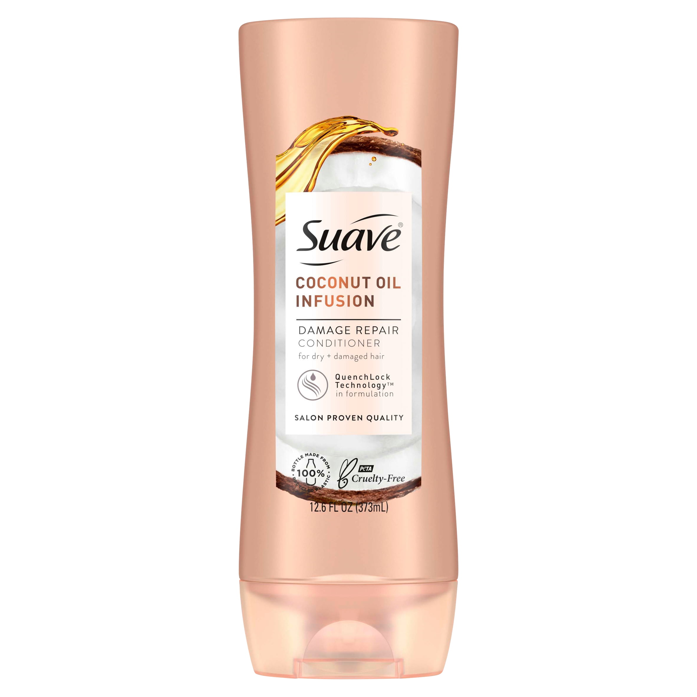 Suave Coconut Oil Infusion Damage Repair Conditioner, 12.6 fl oz