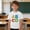 White, variant on Boys Alphabet T-Shirt | Back to School ABC Graphic Tee for Kids | 100% Cotton Short Sleeve Top, Pink, Sizes 3-10 Years,Size 4 T