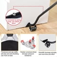 thumbnail image 4 of Rawiri Load Lifters & 360° Caster Wheels, 400kg Capacity, ABS Durability for Smooth Sliding Heavy Duty Furniture Movers, 4-Pack, 4 of 5