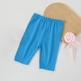 thumbnail image 4 of Khunlpohl Girl's Cotton Leggings Pants Elastic Waistedd Solid Color Cropped Pant Athletic Yoga Workout Running Trousers, 4 of 4