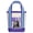 PURPLE, variant on KPop Demon Hunters Girls' 8" Cotton Canvas Mini Tote Bag, Purple