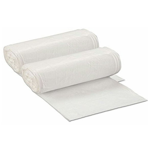 50 Shredder Bags, for Medium to Large Shredders, Quality, Strong, Clear, 30 to 33 Gallon Size, 2 Rolls of 25 Bags for Total of 50