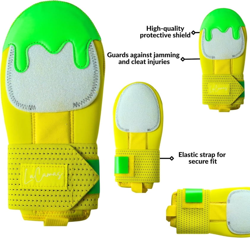 Baseball Sliding Mitt – Youth & Adult Sizes – Drippy Designs (Gingerbread, Ninja, Ice Cream, Alien, USA, Cyclops) – Left & Right Hands – Hand & Wrist Protection
