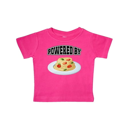 

Inktastic Powered by Spaghetti Gift Baby Boy or Baby Girl T-Shirt