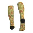 thumbnail image 2 of Bixox Floral with Butterflies Print Compression Socks,Compression Socks Women & Men Circulation for Medical,Running,Athletic, 2 of 7