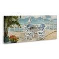 thumbnail image 2 of Stupell Industries Tropical Summer Beach View Deck Canvas Art, 24 x 10, by Charlene Olson, 2 of 7
