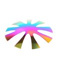 thumbnail image 2 of French Nail Mold Plate, Iridescent - V‑Shaped Triangle Nail Cutter for French Manicure, Nail Tools Easter Mother'S Day Nail, 2 of 3