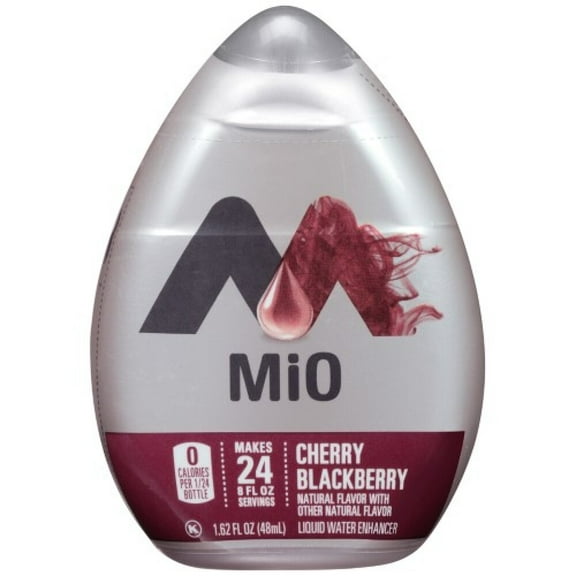 Mio Cherry Blackberry Liquid Water Enhancer 1.62 fl oz (Pack of 32)