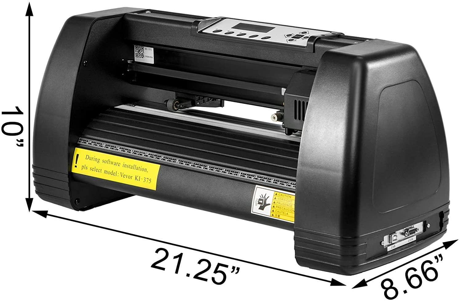 Vinyl Cutter Plotter Machine 14” Software Sign Making Machine 720mm Paper Feed Vinyl Cutter Plotter With Stand (14” 3