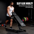 thumbnail image 6 of Mikolo Adjustable Weight Bench, FID 8 Positions Foldable Workout Bench, Support up to 1200LBS, 6 of 9