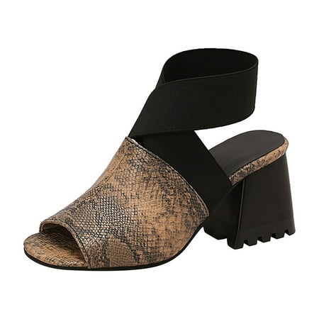 

Dyfzdhu Women Bohemian Canvas Lace Up Sandals Thick Soled Ethnic Style Wedge Shoes Women s Slope Heel Sandals