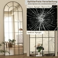 thumbnail image 4 of BEAUTYPEAK 65"x 23" Arched Full Length Windowpane Mirror Wall-Decor Mirror,Black, 4 of 8