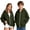 Army Green-B, variant on Boys' Hooded Cargo Sweatshirt Kids Light Fleece Long Sleeve Casual Hoodie Loose Pullover with Pockets Red 9 Years