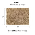 thumbnail image 3 of FurHaven | Muddy Paws Towel & Shammy Rug, Sand, Small, 3 of 10