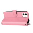 thumbnail image 3 of Funda con tapa estilo vintage para iPhone 12 Mini, ranura para múltiples tarjetas, protección total, estilo retro, material PU+TPU, 3 of 5