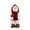White, variant on Efavormart 45" Teddy Bear Nutcracker Soldier Figurine with Red Jacket, Drum & Gold Trim - Freestanding Christmas Décor