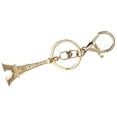 thumbnail image 3 of Eiffel Tower Alloy Keychain Unisex Metal Souvenir Pendant Gift, 3 of 9