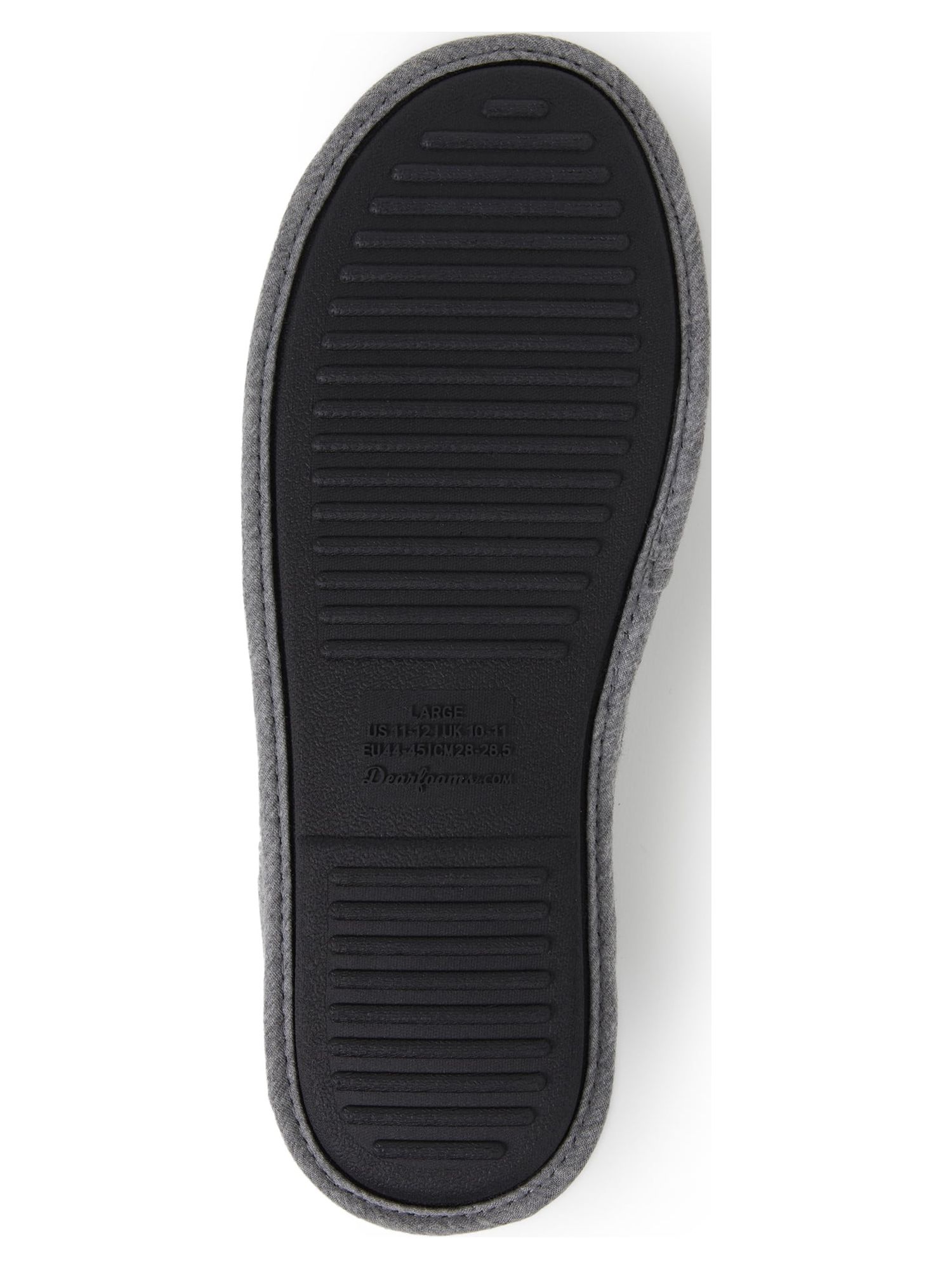 Dearfoams Men's Cozy Comfort Bound Knit Clog Slippers photo 4